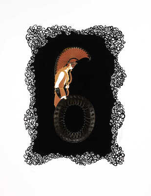 Эрте (Тыртов Роман Петрович). Numbers (Серия «Цифры» от 0 до 9) 